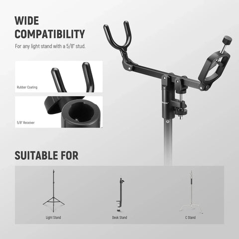Neewer Cm-na-2 Microphone Boom Pole Support Holder • Camerastuff • South Africa