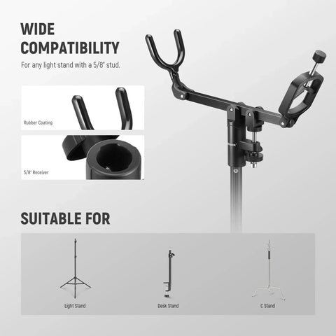 Neewer Cm-na-2 Microphone Boom Pole Support Holder • Camerastuff • South Africa