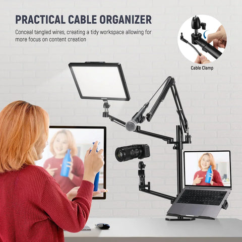 Neewer Ds007 Desktop Overhead Camera Mount Rig • Camerastuff • South Africa