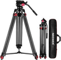 Neewer Ds801 79’’/200cm Aluminium Video Tripod with Fluid Head • Camerastuff • South Africa