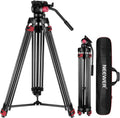 Neewer Ds801 79’’/200cm Aluminium Video Tripod with Fluid Head • Camerastuff • South Africa
