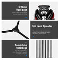 Neewer Ds801 79’’/200cm Aluminium Video Tripod with Fluid Head • Camerastuff • South Africa