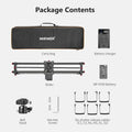 Neewer Er1-80 Motorized Electronic Carbon Fiber Camera Slider 80cm • Camerastuff • South Africa