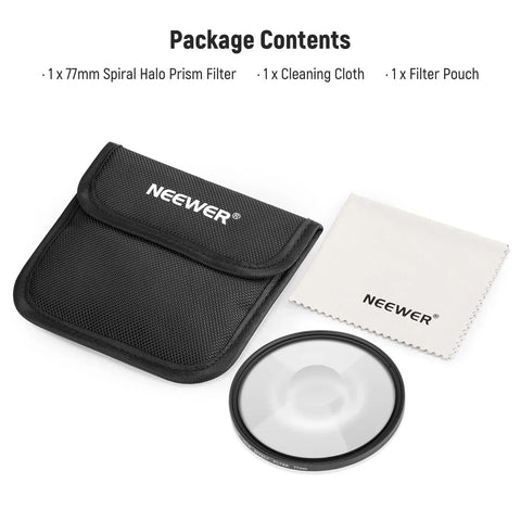 Neewer Fl-e3 Spiral Halo Camera Lens Fx Filter 67mm • Camerastuff • South Africa