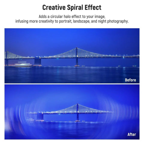 Neewer Fl-e3 Spiral Halo Camera Lens Fx Filter 67mm • Camerastuff • South Africa