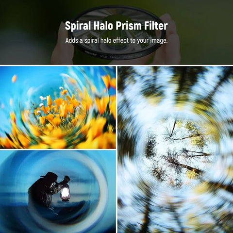 Neewer Fl-e3 Spiral Halo Camera Lens Fx Filter 67mm • Camerastuff • South Africa