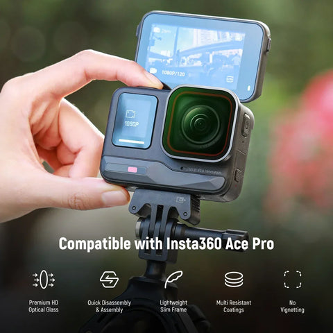 Neewer FL40 Pack ND & CPL Filter Set For insta360 Ace Pro
