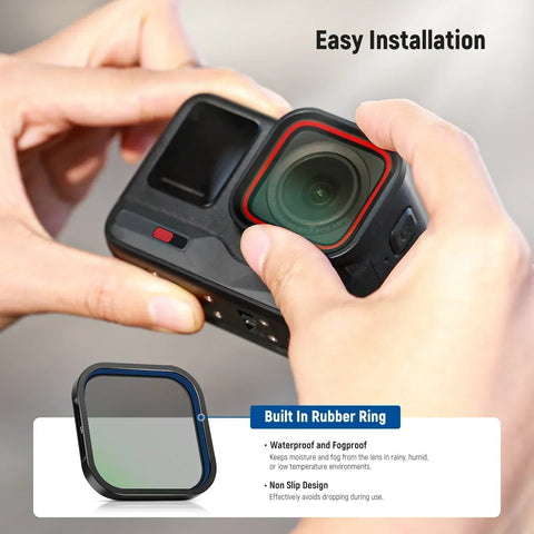 Neewer FL40 Pack ND & CPL Filter Set For insta360 Ace Pro