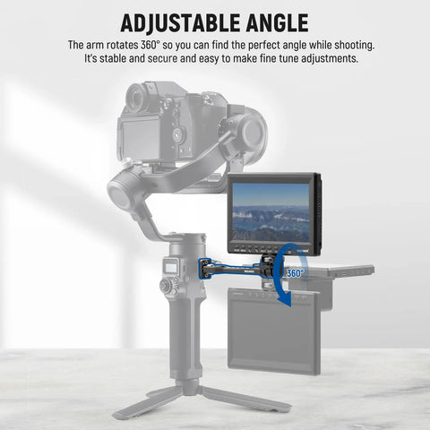 Neewer GA005 Adjustable Field Monitor Mount for Gimbal Stabilizer