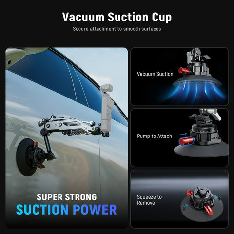 Neewer GA022 Hydraulic Boom Arm Suction Cup
