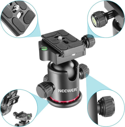 Neewer Gm-mt Arca Type Tripod or Monopod Panoramic Ball Head • Camerastuff • South Africa