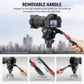 Neewer Gm001 Aluminium Alloy Video Fluid Head for Tripods/monopods • Camerastuff • South Africa