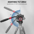 Neewer Gm001 Aluminium Alloy Video Fluid Head for Tripods/monopods • Camerastuff • South Africa