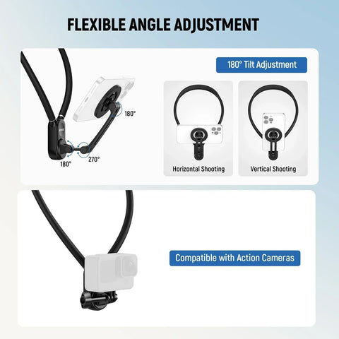 Neewer Gp-16 Magnetic Phone & Gopro Neck Mount • Camerastuff • South Africa