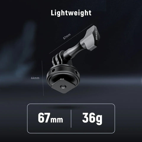 Neewer GP-63 Cold Shoe Mount Adapter For Action Camera