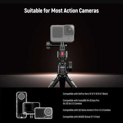 Neewer GP24 Quick-Release 4-in-1 Action Camera GoPro Mount Kit