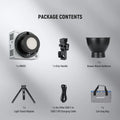 Neewer Hb80c 80w Rgb-ww Mini Cob Led Constant Light Monolight with Built-in Battery • Camerastuff • South Africa
