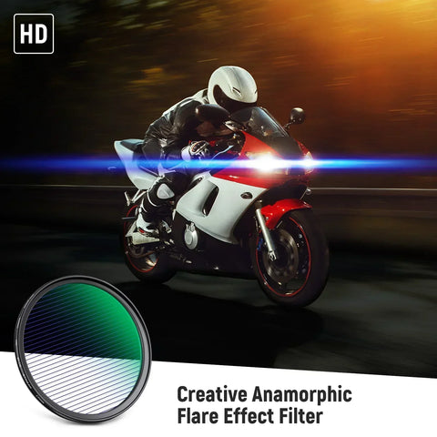 Neewer Hd Blue Streak Special Effects Lens Filter 49mm • Camerastuff • South Africa