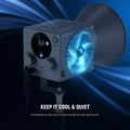 Neewer Hs60b 60w Bi-colour Mini Cob Led Constant Light Monolight • Camerastuff • South Africa