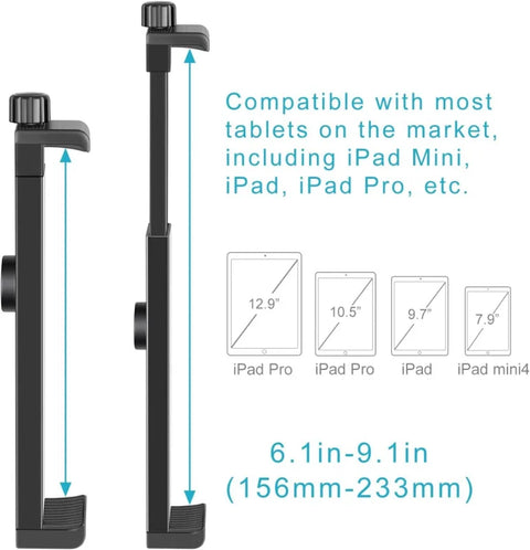Neewer Ipad Tablet Holder (holds 6.3 to 9.25 Inches) • Camerastuff • South Africa