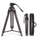 Neewer Ll38 79’’/200cm One-step Aluminium Video Tripod with Fluid Head • Camerastuff • South Africa