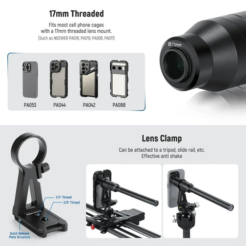 Neewer Ls-51 18mm 2x Macro Probe Lens with 17mm Thread • Camerastuff • South Africa