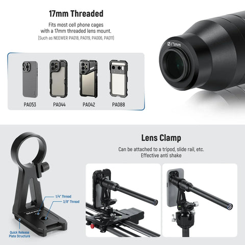 Neewer Ls-51 18mm 2x Macro Probe Lens with 17mm Thread • Camerastuff • South Africa