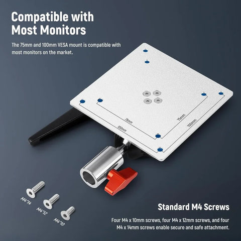 Neewer Ma001 Vesa Monitor Screen Mount Adapter with 5/8’’ Ball Head • Camerastuff • South Africa