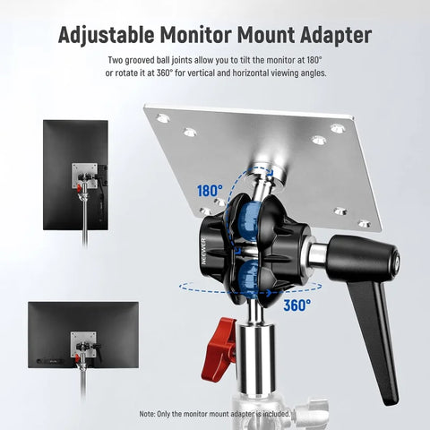 Neewer Ma001 Vesa Monitor Screen Mount Adapter with 5/8’’ Ball Head • Camerastuff • South Africa