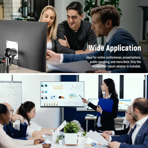 Neewer Ma001 Vesa Monitor Screen Mount Adapter with 5/8’’ Ball Head • Camerastuff • South Africa