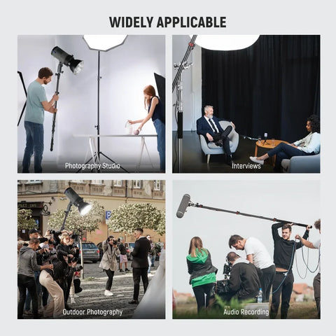 Neewer Ms-230c 230cm Boom Pole Stand • Camerastuff • South Africa