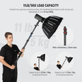 Neewer Ms-230c 230cm Boom Pole Stand • Camerastuff • South Africa