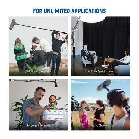 Neewer Ms-300c Microphone Boom Pole • Camerastuff • South Africa