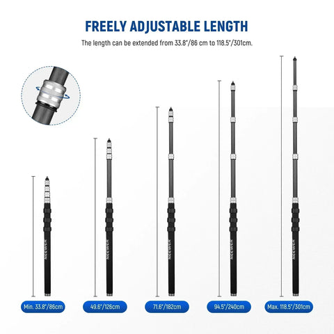 Neewer Ms-300c Microphone Boom Pole • Camerastuff • South Africa