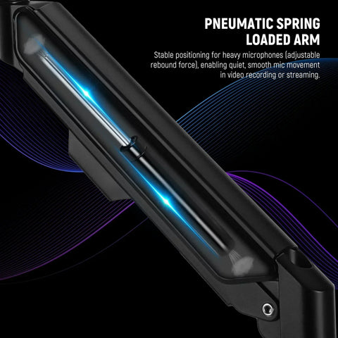 Neewer Ms002 Pneumatic Spring Low Profile Mic Arm Desk Mount • Camerastuff • South Africa