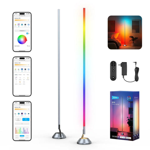 Neewer NF01 1500lm Smart RGB-WW Corner Floor Lamp