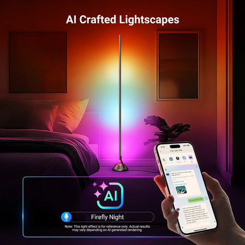 Neewer NF01 1500lm Smart RGB-WW Corner Floor Lamp