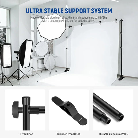 Neewer Nk-st300 3.x2.45m Backdrop Stand • Camerastuff • South Africa