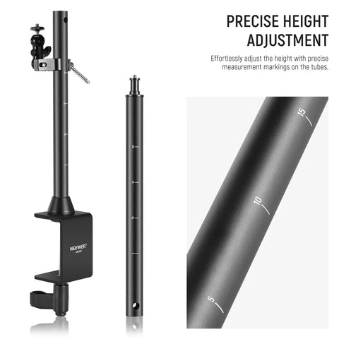 Neewer Nk002 Multifunctional Desktop Streaming Overhead Camera Mount Rig • Camerastuff • South Africa