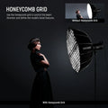 Neewer Ns65u 65cm 16 Ribs Umbrella Quick-release Hexadecagon Softbox with Honeycomb Grid • Camerastuff • South Africa