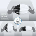 Neewer Ns7l 30cm Mini Quick Release Lantern Softbox for Hs60b/hs60c • Camerastuff • South Africa