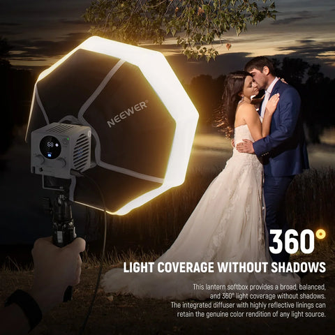 Neewer Ns7l 30cm Mini Quick Release Lantern Softbox for Hs60b/hs60c • Camerastuff • South Africa