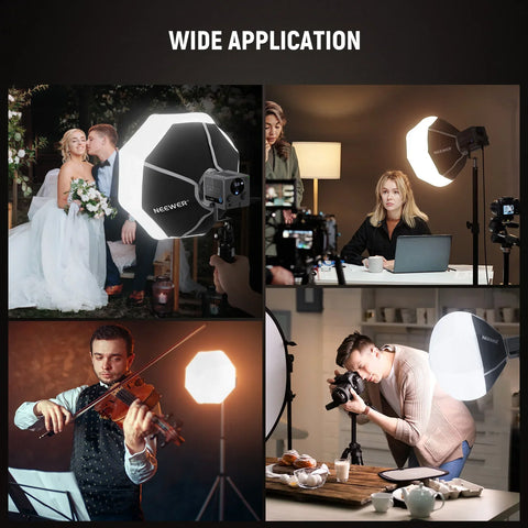 Neewer Ns7l 30cm Mini Quick Release Lantern Softbox for Hs60b/hs60c • Camerastuff • South Africa