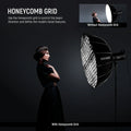 Neewer Ns85u 85cm 16 Ribs Umbrella Quick-release Hexadecagon Softbox with Honeycomb Grid • Camerastuff • South Africa