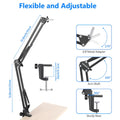 Neewer Nw-35 Desktop Streaming Microphone Holder with Scissor Boom Arm and 1/4’’ Mount • Camerastuff • South Africa