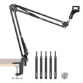 Neewer Nw-35 Desktop Streaming Microphone Holder with Scissor Boom Arm and 1/4’’ Mount • Camerastuff • South Africa