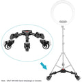 Neewer Nw-600 Pro Photography Tripod Dolly for Tripods & Light Stands • Camerastuff • South Africa