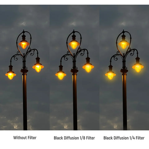 Neewer  NW SERIES A Black Soft  Filter Kit 1/4 & 1/8 Special Effects Filter 49mm
