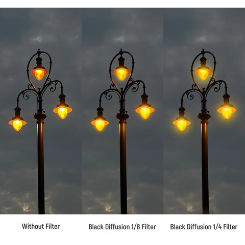 Neewer  NW SERIES A Black Soft  Filter Kit 1/4 & 1/8 Special Effects Filter 82mm