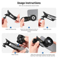 Neewer Pa007 Universal Phone Clamp for 17mm Threaded Lens • Camerastuff • South Africa